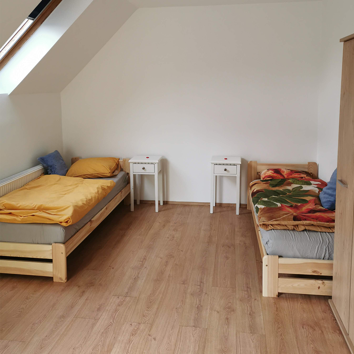 Het Agape-huis slaapkamer