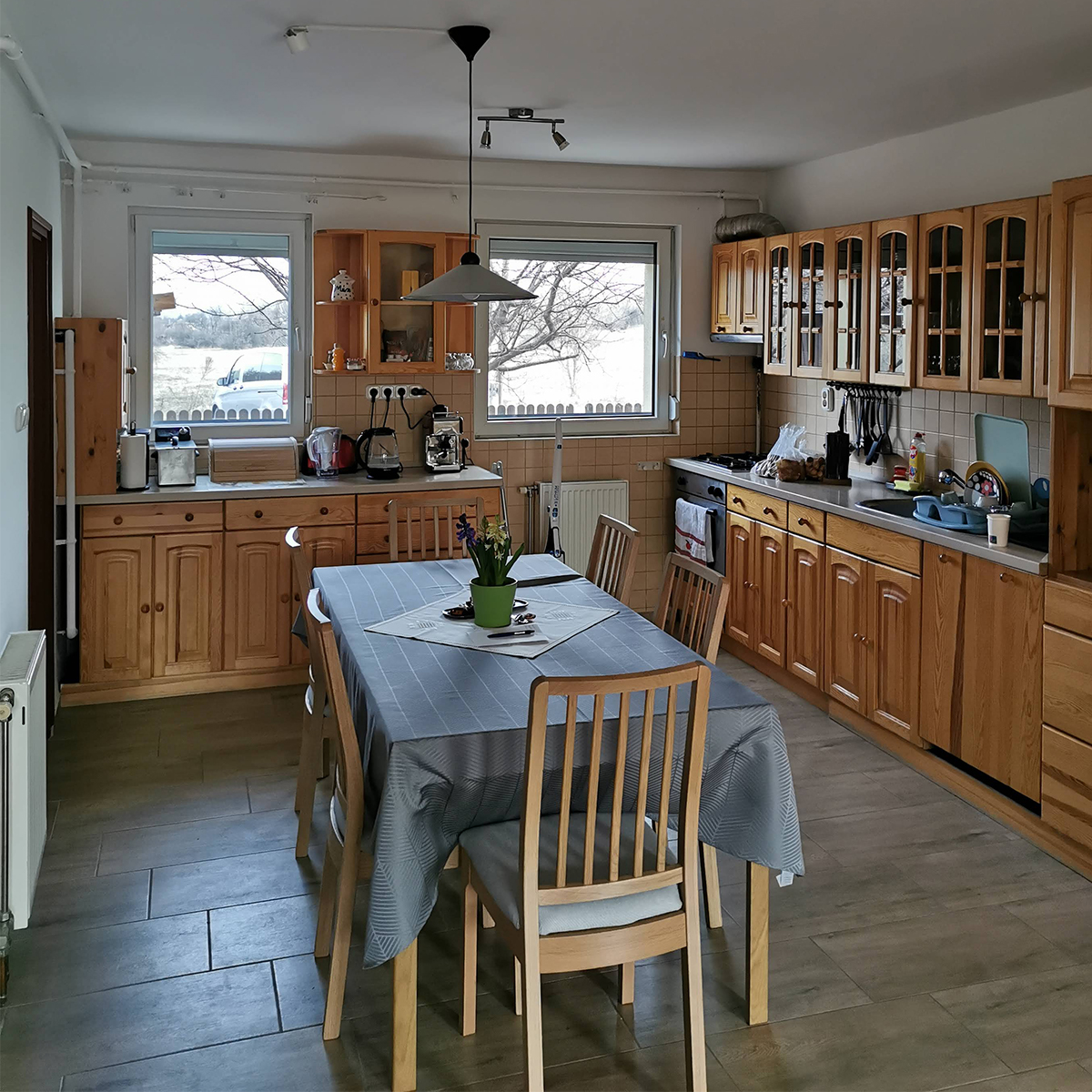 Het Agape-huis keuken