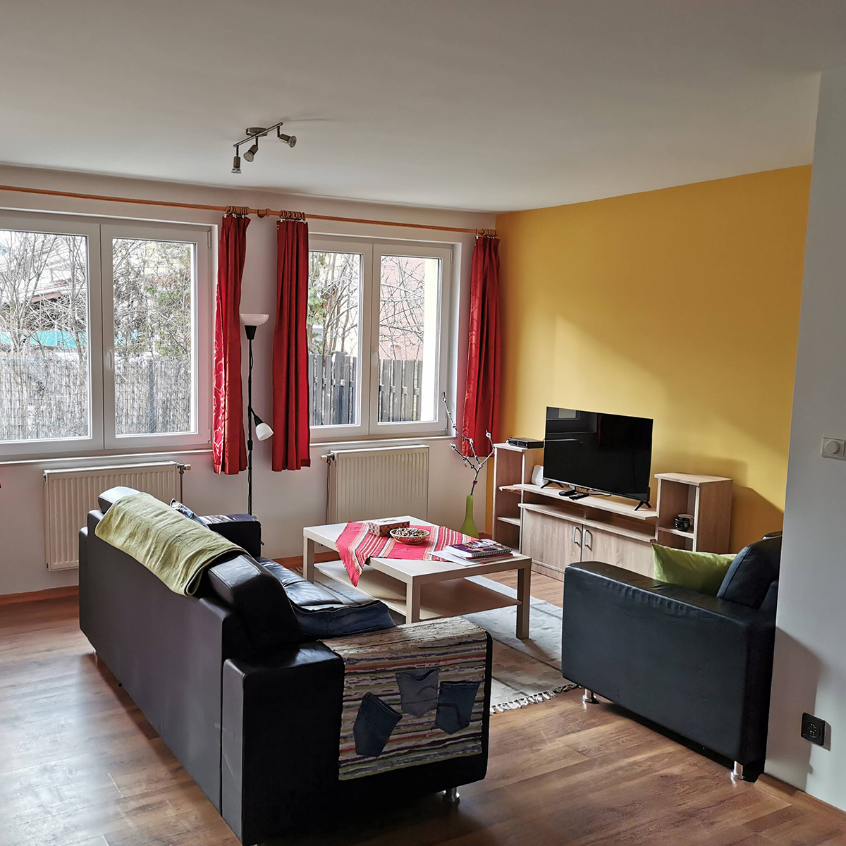 Het Agape-huis woonkamer